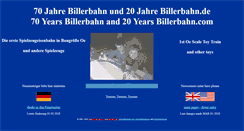 Desktop Screenshot of billerbahn.de