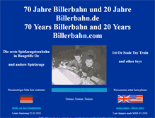 Tablet Screenshot of billerbahn.de